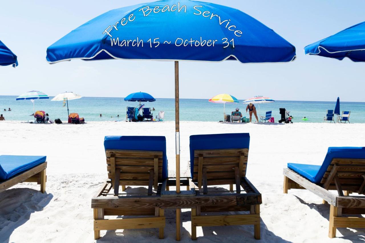 Beachfront & Free Beach Service-Master On Gulf! Panama City Beach Zewnętrze zdjęcie